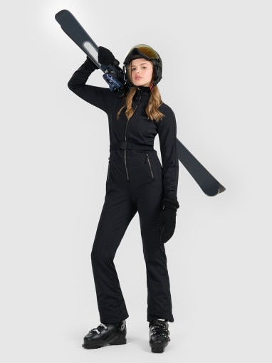  4F Damski kombinezon narciarski 4F 4FRAW25TJUMF075  czarny Czarny