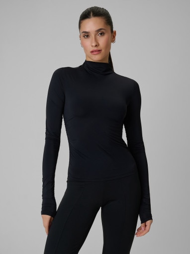 Obrazek dla: 4F Damski longsleeve treningowy 4F 4FWSS26TFLOF502  czarny Czarny