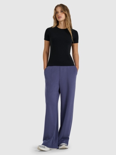 Damski t-shirt basic 4F 4FWAW25TTSHF2712 - czarny