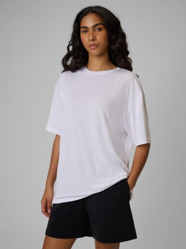Obrazek dla: 4F Damski tshirt bez nadruku 4F 4FRSS26TTSHF4262  biały Biały