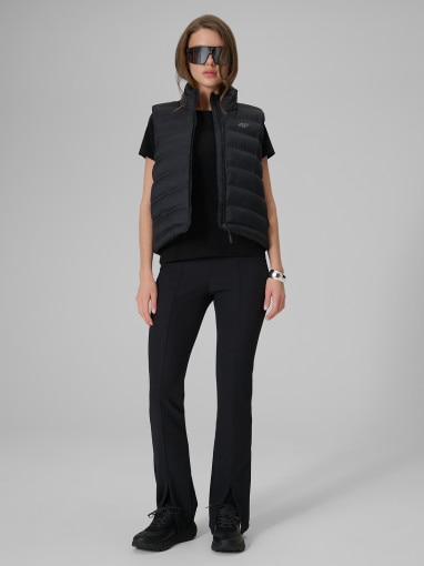 Damski t-shirt slim 4F 4FRSS26TTSHF3628 - czarny