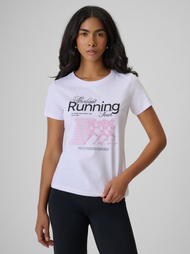 Obrazek dla: 4F Damski tshirt z nadrukiem 4F 4FRSS26TTSHF3800  biały Biały