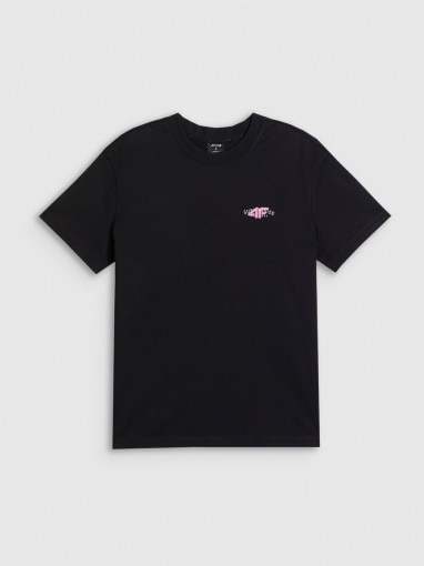 Obrazek dla: 4F Damski tshirt z nadrukiem 4F 4FRSS26TTSHF4516  czarny Czarny