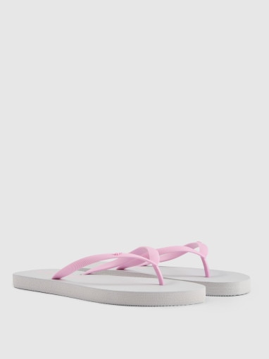 Damskie japonki 4F 4FRSS26FFLIF223 - białe