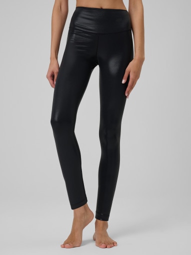 Damskie legginsy do jogi 4F 4FRSS26TFTIF494 - czarne