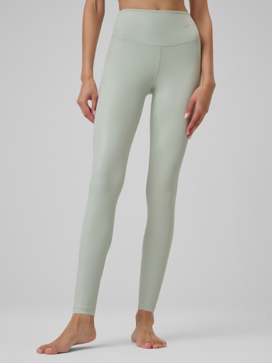 Damskie legginsy do jogi 4F 4FRSS26TFTIF494 - miętowe