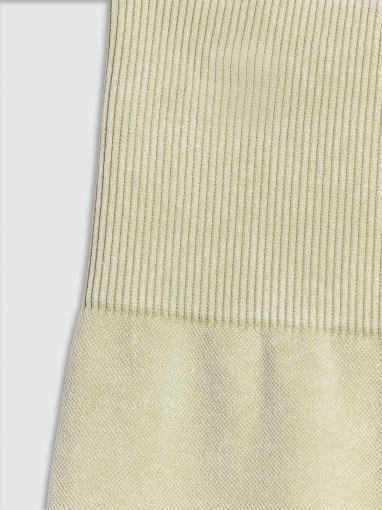 Damskie legginsy do jogi i pilatesu 4F 4FWAW25TFTIF407 - zielone