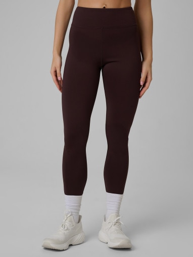 Damskie legginsy dzianinowe 4F 4FRSS26TTIGF323 - brązowe