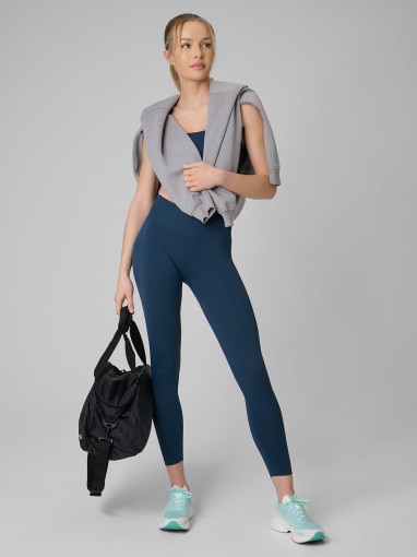 Obrazek dla: 4F Damskie legginsy treningowe damskie 4F 4FRSS26TFTIF502  zielone Zielony