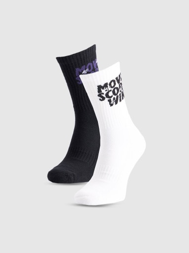  4F Damskie skarpetki (2pack) 4F 4FRAW25USOCF522  multikolor Multikolor