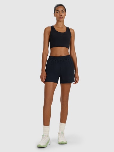  4F Damskie spodenki treningowe 4f 4FWMM00TFSHF1309  czarne Czarny