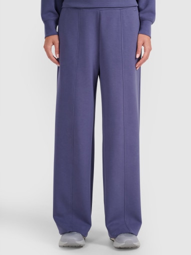 Damskie spodnie dresowe 4F 4FWAW25TTROF1181 - granatowe