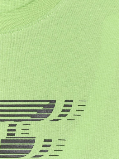 Chłopięcy t-shirt z nadrukiem 4F 4FJRAW25TTSHM3165 - zielony