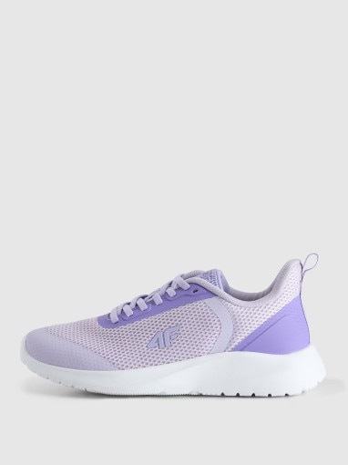 4F JUNIOR Dziecięce buty sportowe 4F 4FJRSS25FSPOF192  fioletowe Fioletowy