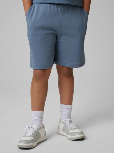 Chłopięce spodenki dresowe 4F 4FJRSS26TSHOM0866 - denim