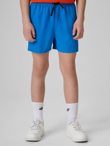 Chłopięce spodenki plażowe 4F 4FJRSS26UBDSM217 - niebieskie