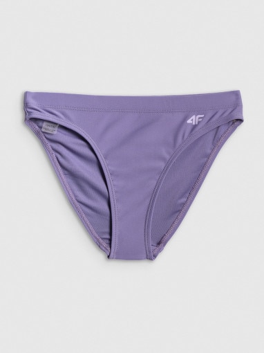 Dziewczęcy kostium kąpielowy dwuczęściowy 4F 4FJRSS26UBKSF062 - fioletowy