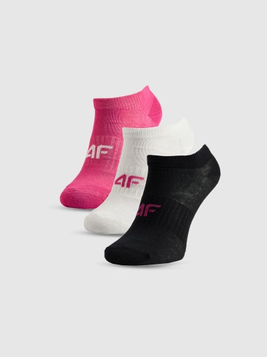 Obrazek dla: 4F JUNIOR Dziewczęce skarpetki (3pack) 4F 4FJRSS26USOCF0856  multikolor Multikolor