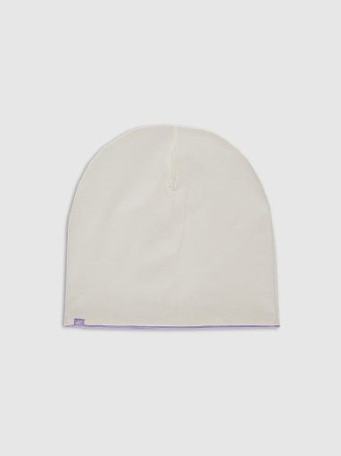 Dziecięca czapka beanie dwustronna 4F 4FJWAW25ACAPU603 - fioletowa