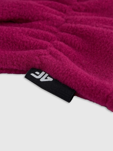 Dziecięce rękawiczki polarowe 4F 4FJWAW25AGLOU156 - różowe