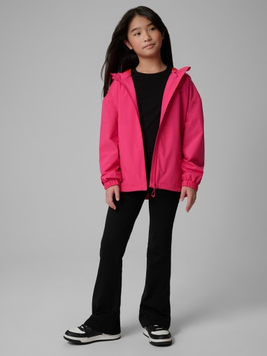 Dziewczęca kurtka przejściowa 4F 4FJWSS26TTJAU1096 -różowa