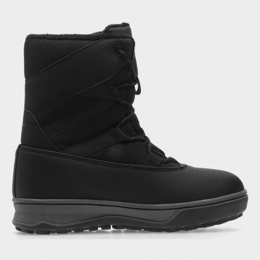Chłopięce buty śniegowce 4F 4FJAW22FSBSM001 - czarne