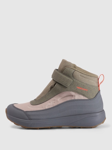  4F JUNIOR Chłopięce buty zimowe śniegowce 4F 4FJRAW25FSBSM034  beżowe Beż