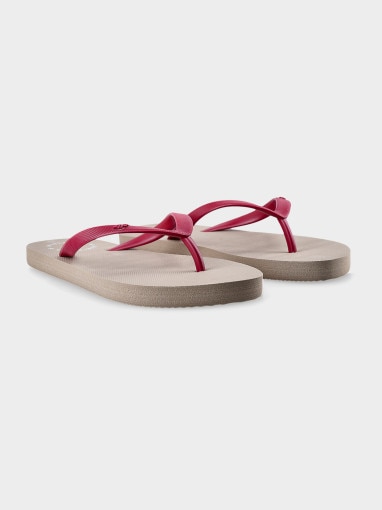 Chłopięce japonki 4F 4FJRMM00FFLIM141 - beżowe