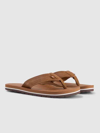 Chłopięce japonki 4F 4FJRSS25FFLIM198 - brązowe