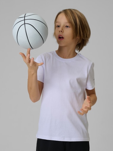 Chłopięcy komplet sportowy na WF 4F 4FJRSS26TAPSM182 - multikolor