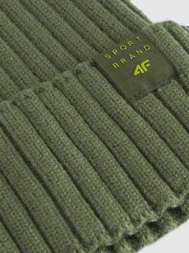 Dziecięca czapka 4F 4FJRAW25ACAPM0755 - zielona