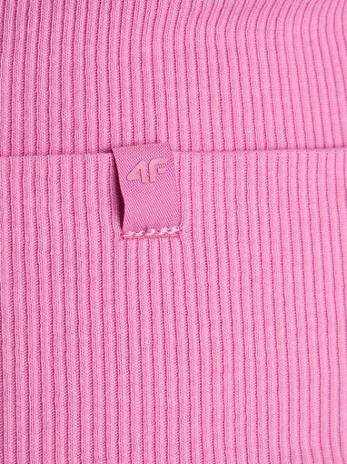 Dziecięca czapka beanie 4F 4FJRSS26ACAPU0766 - różowa