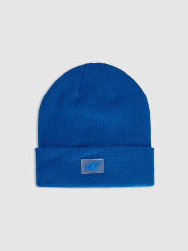 4F JUNIOR Dziecięca czapka zimowa 4F 4FJRAW25ACAPU0743  niebieska Niebieski