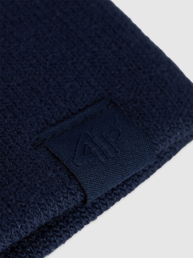 Dziecięca czapka zimowa 4F 4FJWAW25ACAPU602 - granatowa