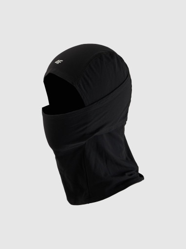  4F JUNIOR Dziecięca kominiarka narciarska 4F 4FJWAW25ABALU127  czarna Czarny