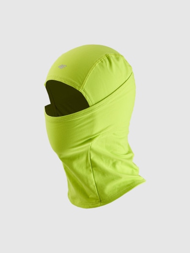  4F JUNIOR Dziecięca kominiarka narciarska 4F 4FJWAW25ABALU127  zielona Zielony