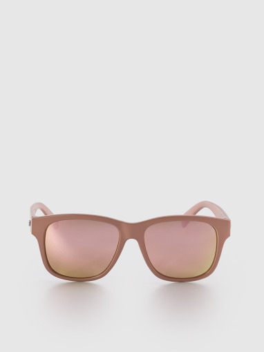Dziecięce okulary przeciwsłoneczne z powloką lustrzaną 4F 4FJRSS26ASUNU084 - różowe