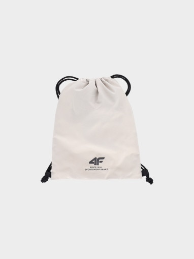  4F JUNIOR Dziecięcy plecakworek 4F 4FJWSS25AGYMU112  beżowy Beżowy