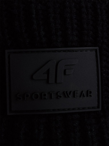 Dziewczęca opaska na głowę 4F 4FJRAW25ABANF135 - czarna