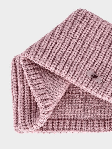 Dziewczęca opaska na głowę 4F 4FJWAW25ABANF115 - różowa