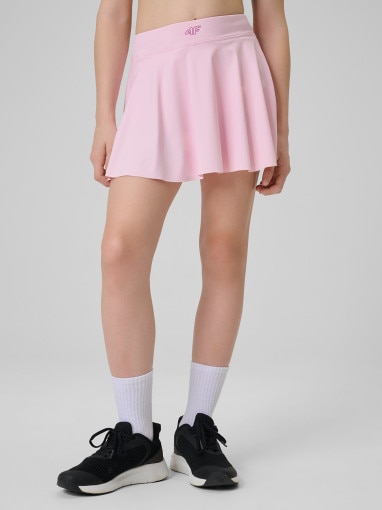 Dziewczęca spódniczka treningowa 4F 4FJRSS26TFSKF024 - różowa