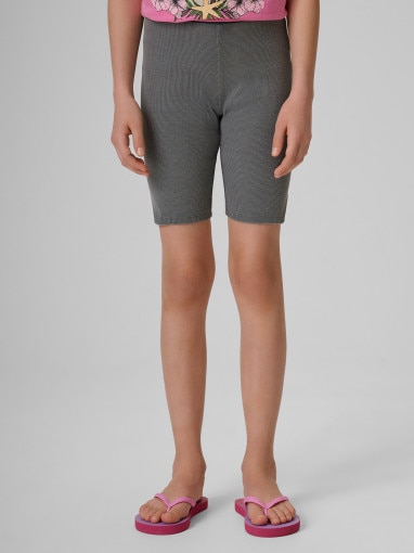 Dziewczęce kolarki legginsy 4F 4FJRSS26TSTIF039 - szare