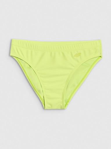 Dziewczęcy strój kąpielowy dwuczęściowy 4F 4FJWMM00UBKSF027 - zielony