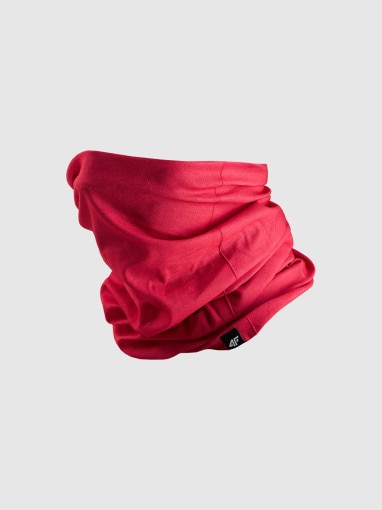  4F Komin uniseks 4F 4FRSS26ABDAU154  czerwony Czerwony