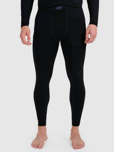 Męska bielizna termoaktywna (dół) 4F 4FWAW25USEAM223 - czarna