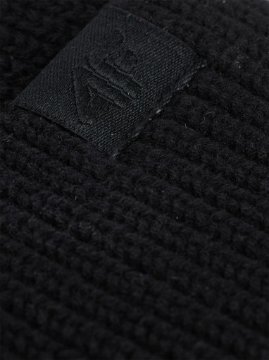 Męska czapka beanie 4F 4FRAW25ACAPM0831 - czarna