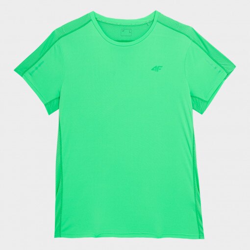 4F Męska koszulka do biegania 4F 4FSS23TFTSM282  zielona Zielony