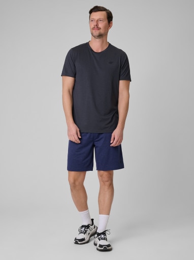 Męska koszulka treningowa 4F 4FWSS26TFTSM2140 - szara