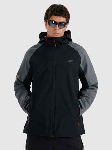 Męska kurtka przejściowa 4F 4FRAW25TTJAM0963 - szara