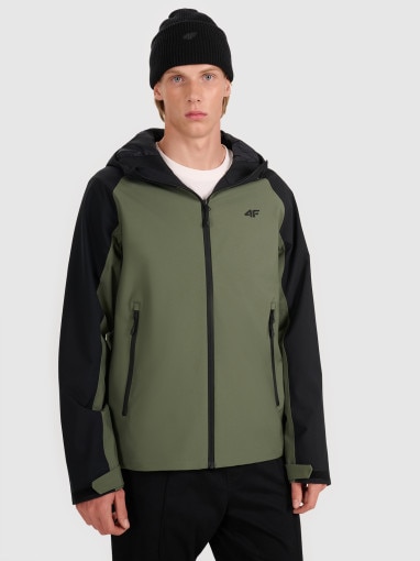  4F Męska kurtka przejściowa 4F 4FRAW25TTJAM0963  zielona Zielony